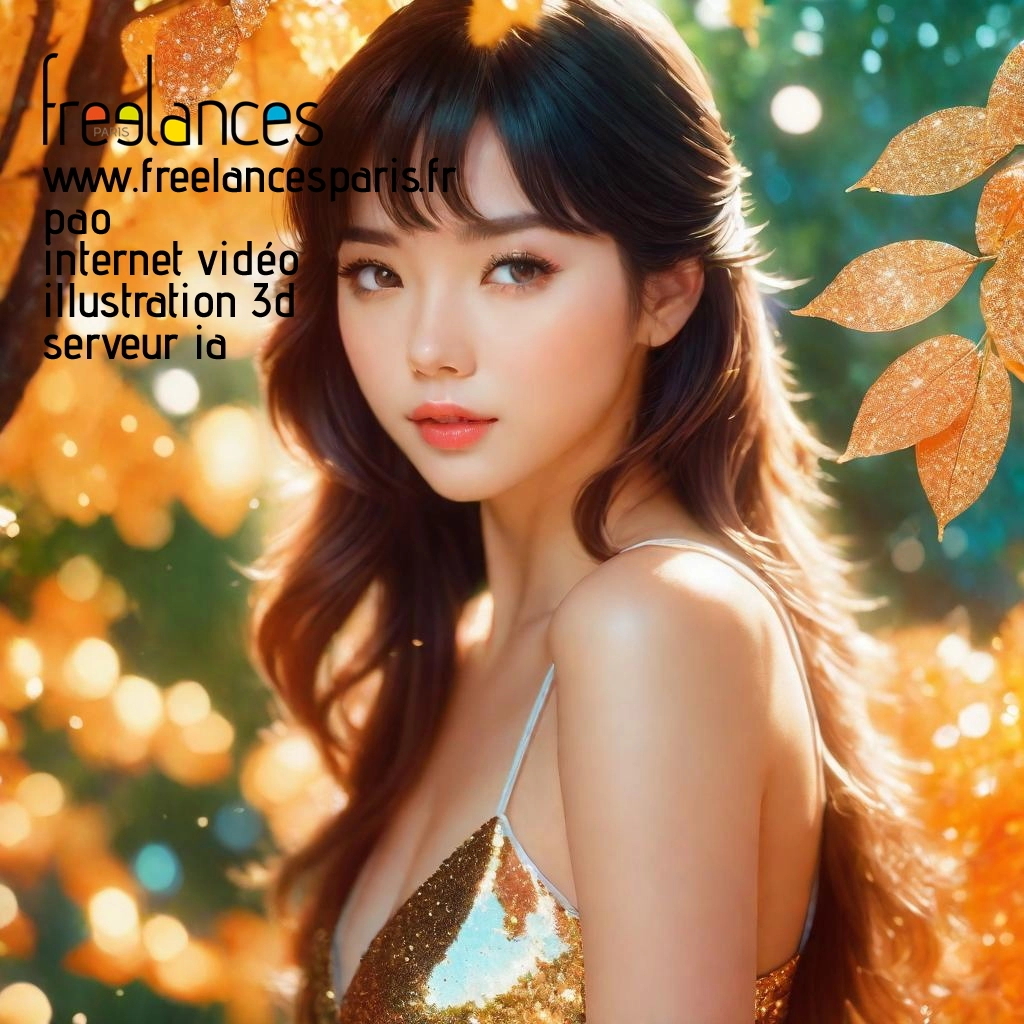 Pao mise en page internet vidéo illustration 3d serveur IA générative AI freelance paris studio de création magazines uzhx2h00